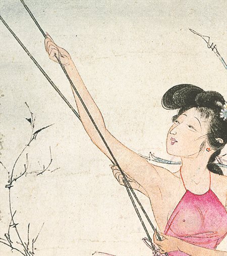 喜德县-胡也佛的仕女画和最知名的金瓶梅秘戏图